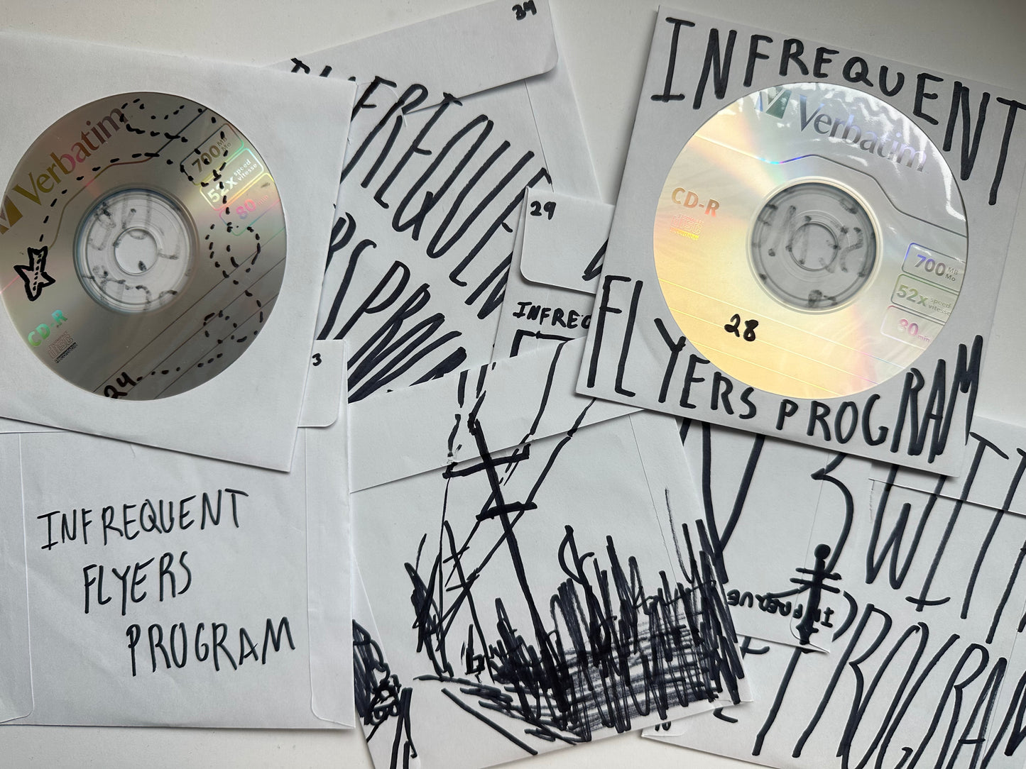 "infrequent flyers program" CD